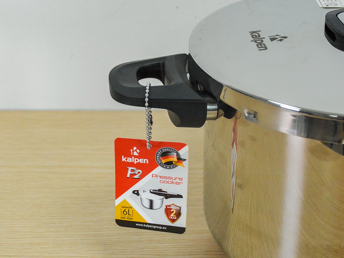 Nồi áp suất inox Kalpen P2 - 6 lít