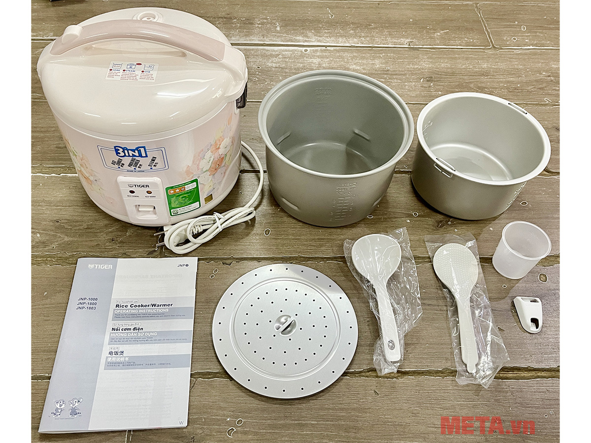 Nồi cơm điện cơ Tiger JNP-1803