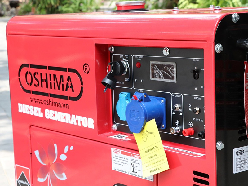 Máy phát điện chạy dầu Oshima OS 6500