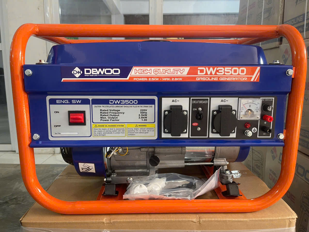 Máy phát điện Dewoo DW3500 (2 KVA)