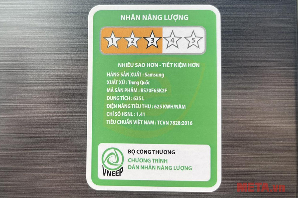 Tủ lạnh Samsung Inverter Side By Side RS70F65K2FSV - 635 lít