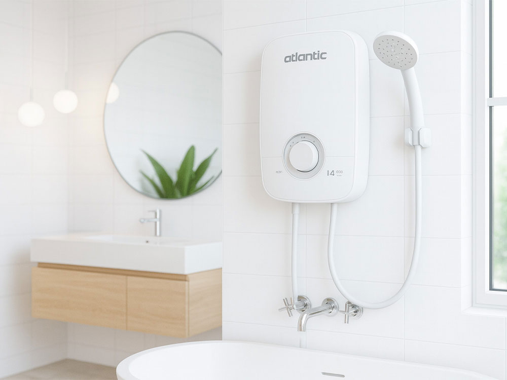 Máy nước nóng trực tiếp Atlantic Lona Lite 4000 PU - 4.000W