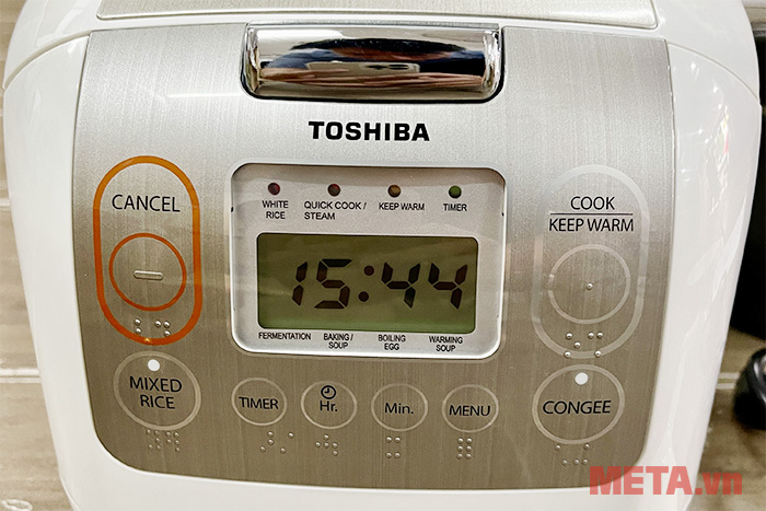 Nồi cơm điện tử Toshiba 1 lít RC-10NMF(WT)VN