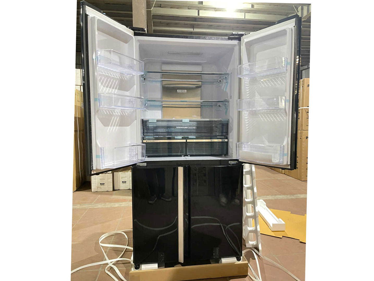 Tủ lạnh Sharp Inverter 572 lít SJ-FX650V-MK