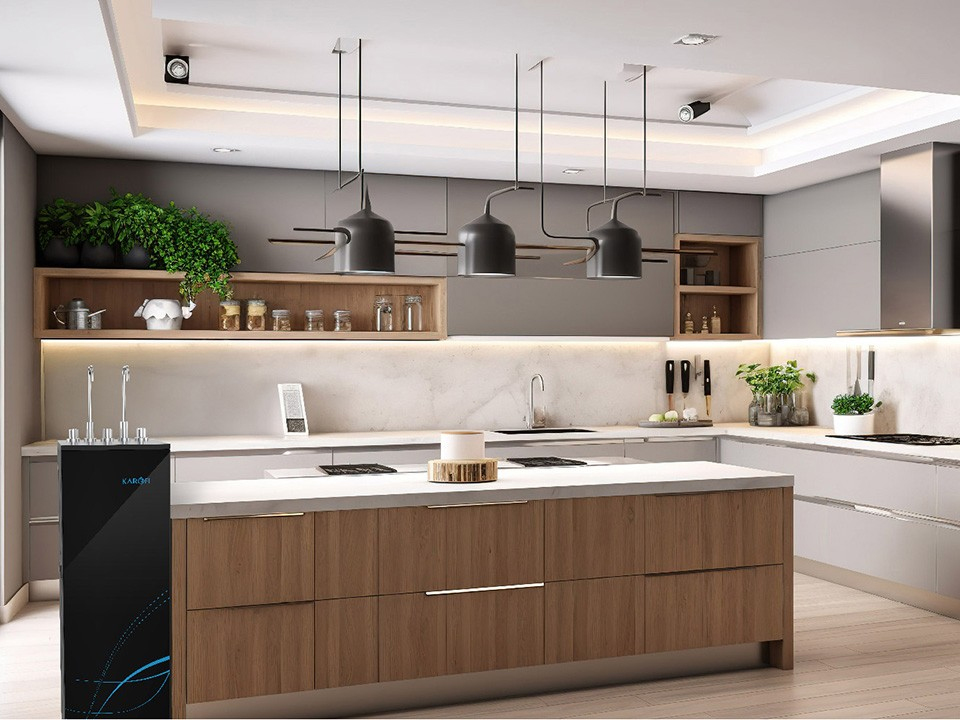 Máy lọc nước nóng lạnh Karofi KAD-M55
