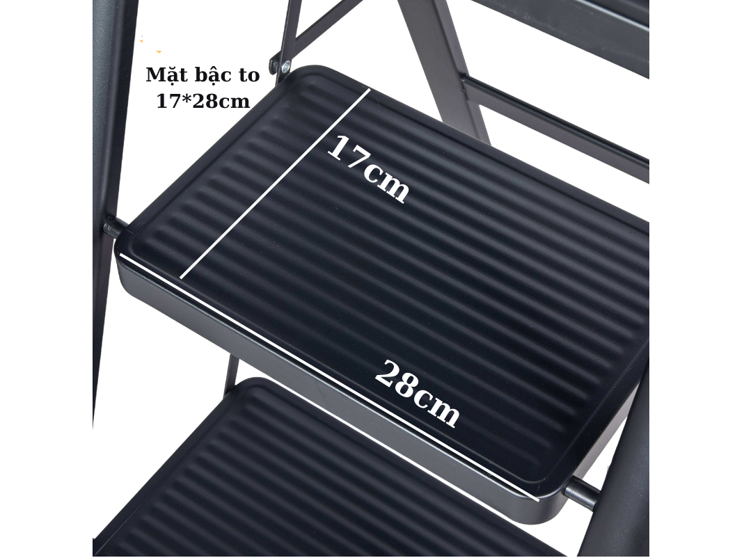 Thang ghế khung sắt gấp gọn chữ A Nikita NKT-39