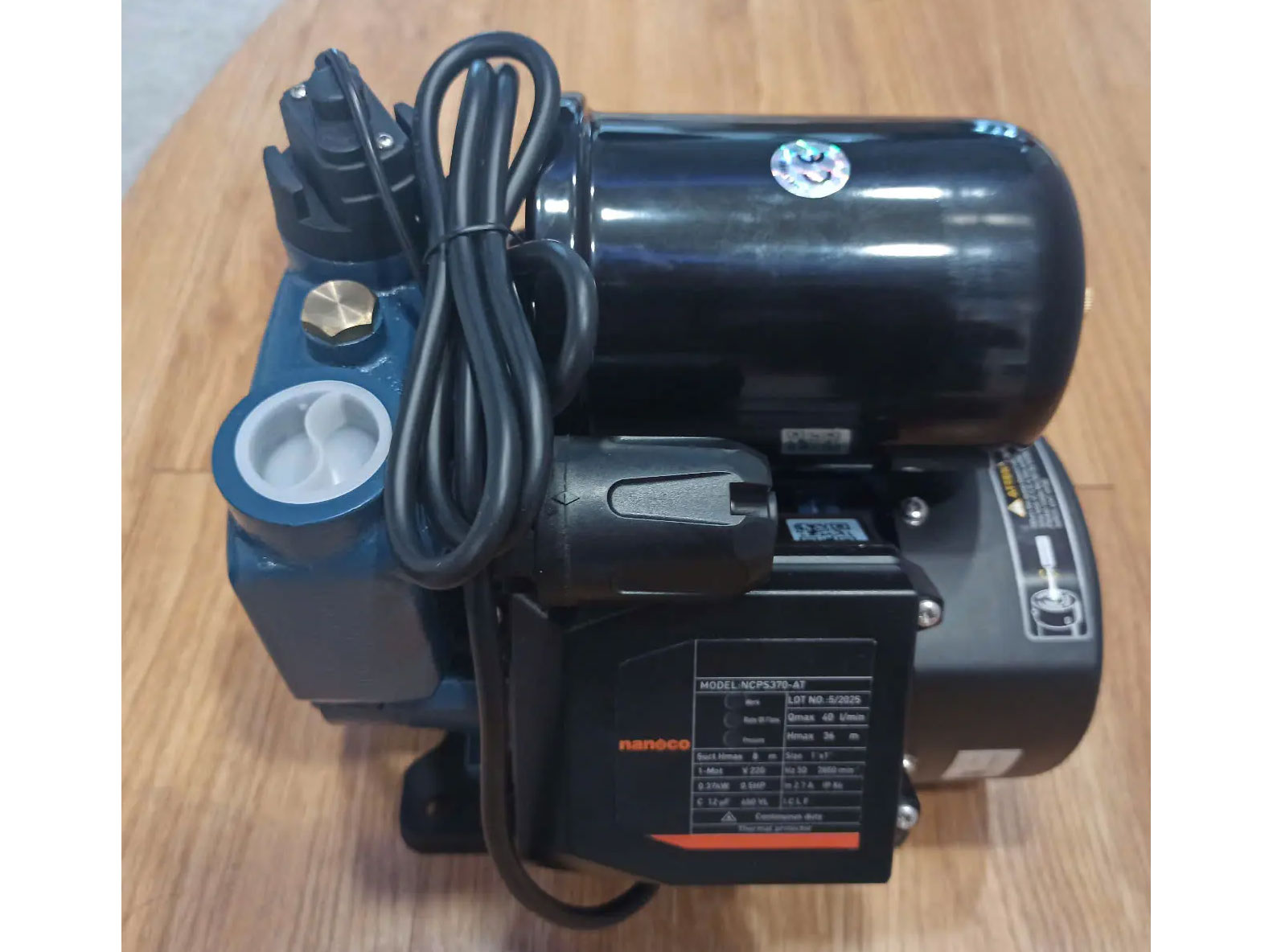 Máy bơm nước tăng áp tự động công tắc điện tử NCPS750-AT