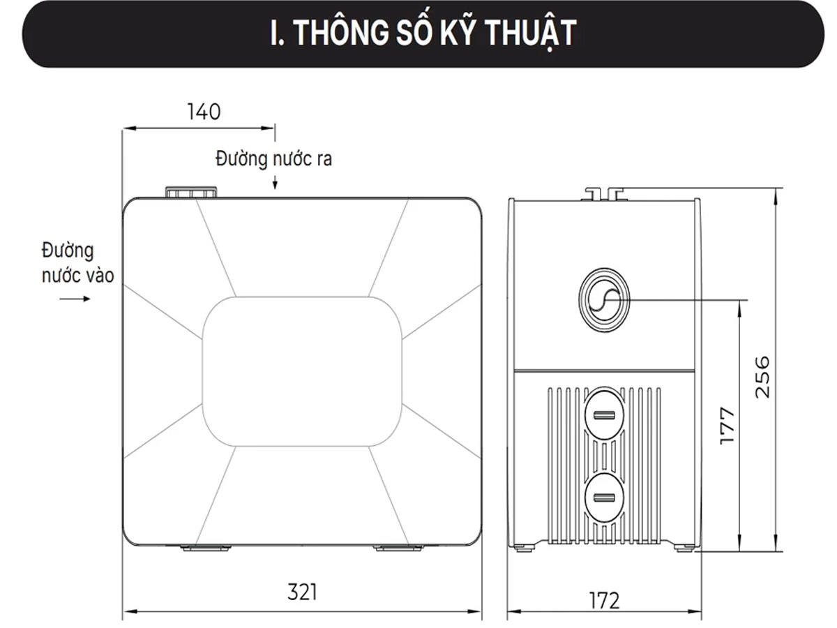 Máy bơm nước tăng áp biến tần tự động Nanoco NIP600