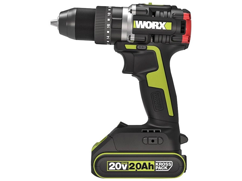 Máy khoan động lực 20V Worx WU369X (2 pin 2.0Ah, sạc)