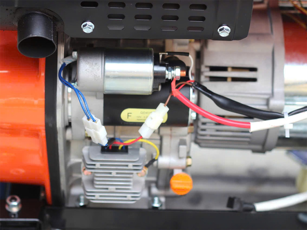 Tổ máy phát điện DIESEL Kabuto KBT7000D (7KW - có đề, bánh xe)