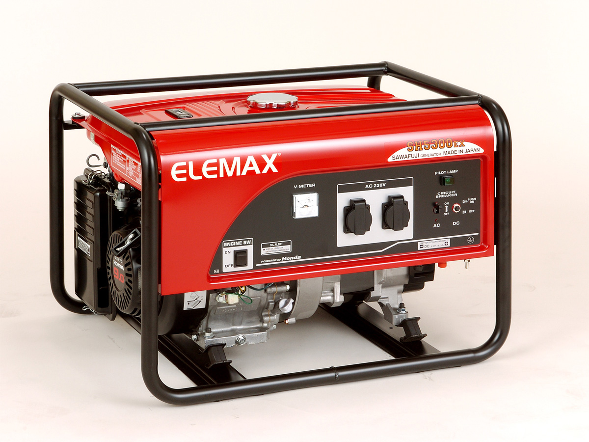 Máy phát điện chạy xăng Elemax SH5300EX 4.7KVA