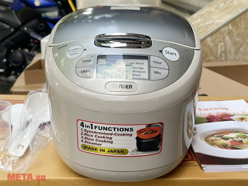 Nồi cơm điện tử Tiger JAX-S18W