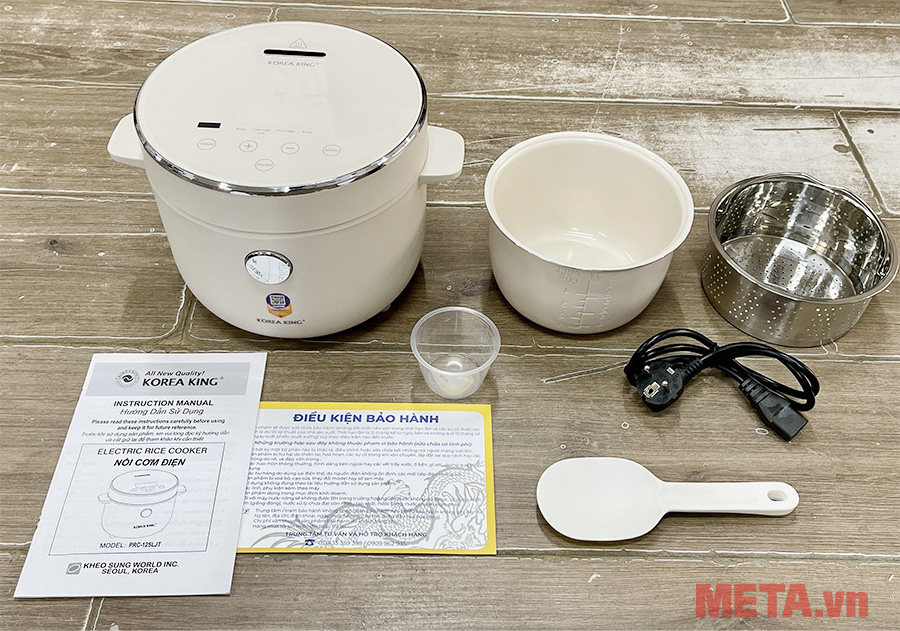 Nồi cơm tách đường Korea King PRC-12SLJT
