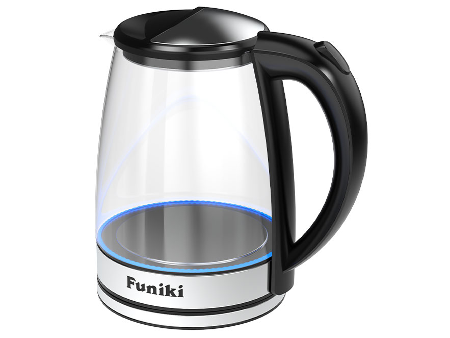 Ấm siêu tốc thủy tinh 2 lít Hòa Phát Funiki HKT5135