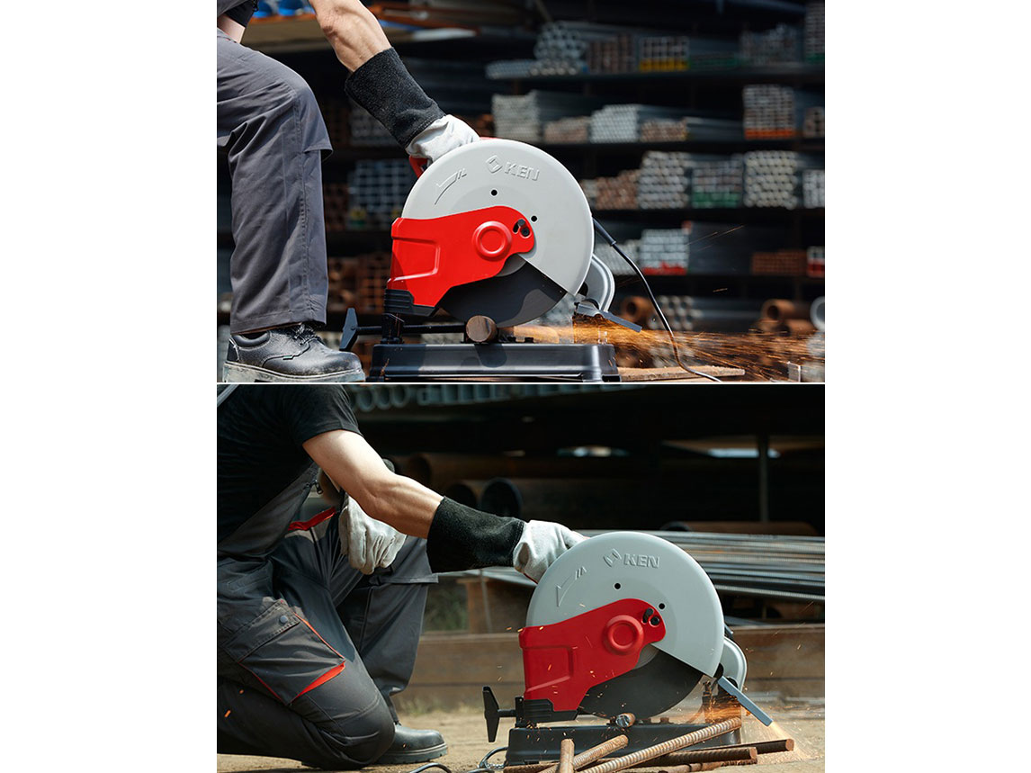 Máy cắt sắt vỏ nhựa 355mm KEN-7614NX