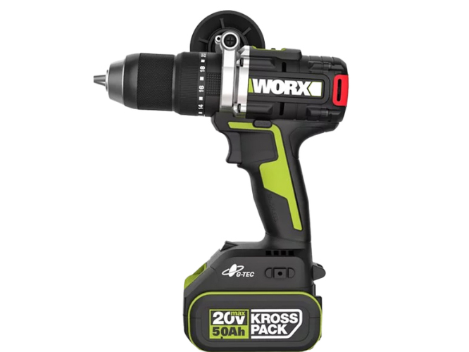 Máy khoan động lực 20V Worx WU377 (2 pin 5.0Ah, sạc)