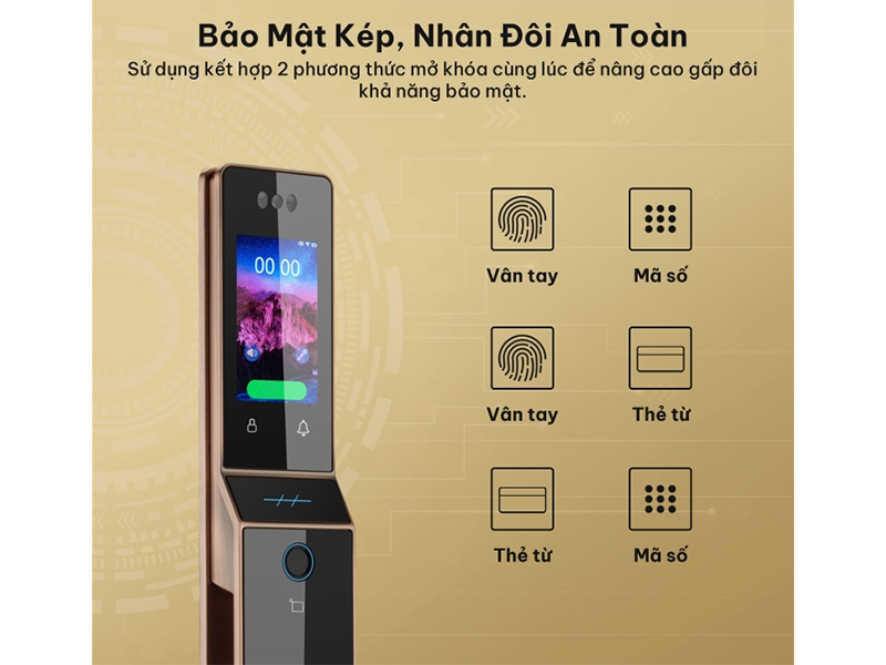 Khóa thông minh Hexa P100M-Promax