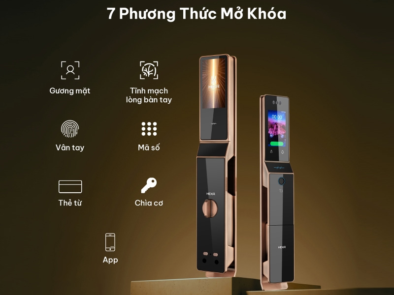 Khóa thông minh Hexa P100M-Promax
