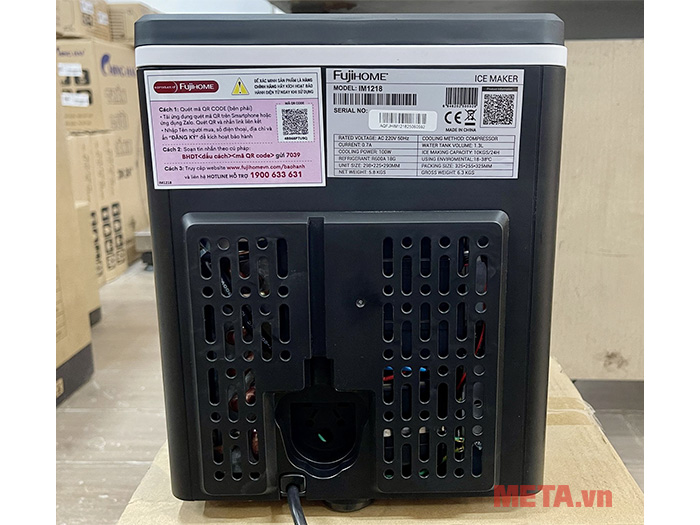 Máy làm đá viên mini Fujihome IM1218