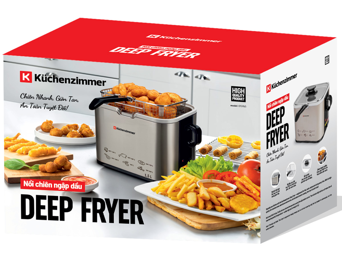 Nồi chiên ngập dầu Kuchenzimmer - 013765