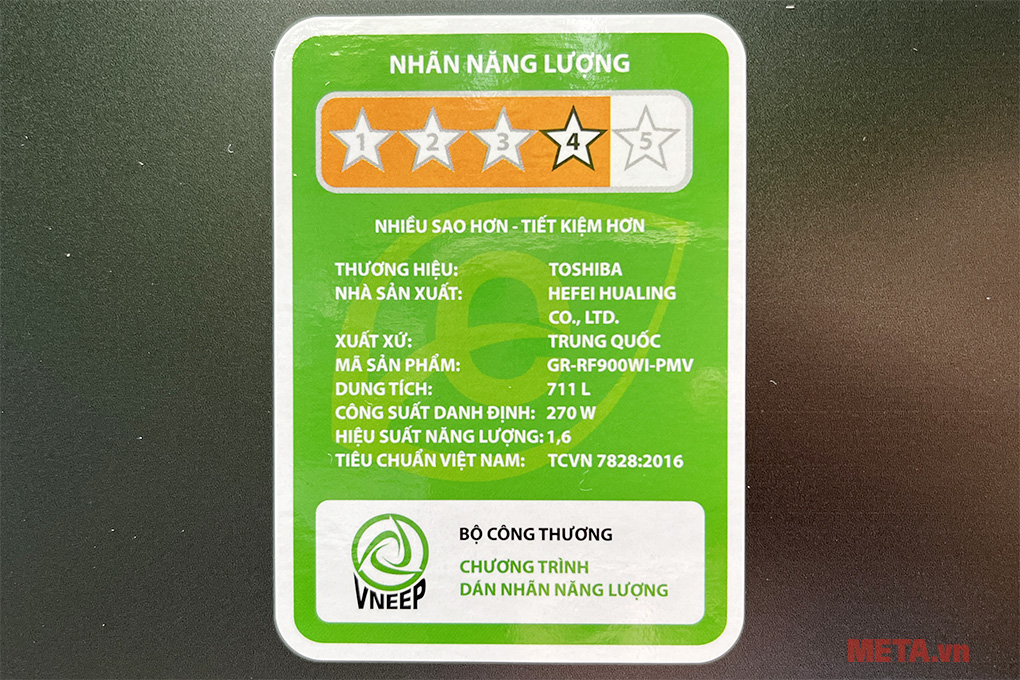 Tủ lạnh Toshiba Inverter Multi Door GR-RF900WI-PMV(06)-MG - 711 lít