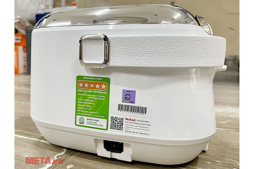 Nồi cơm điện tử cao tần niêu Tefal RK604165 - 0.7 lít