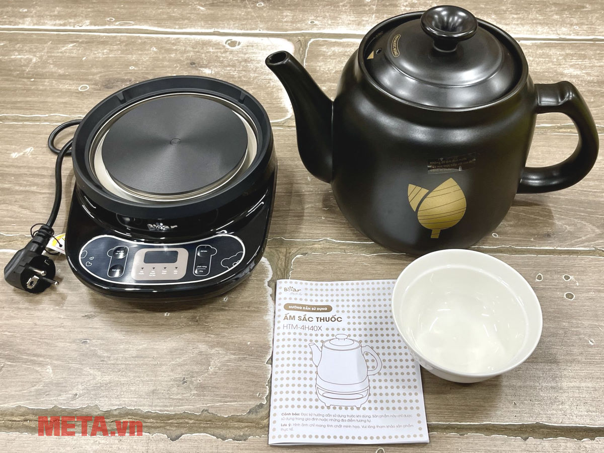 Ấm sắc thuốc Bear 4L HTM-4H40X