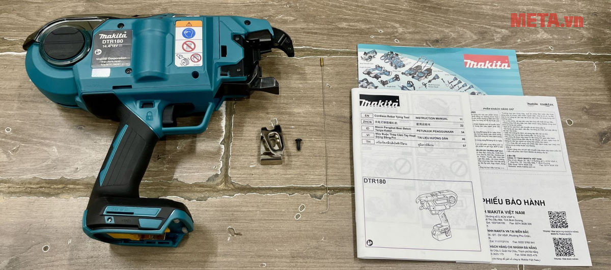 Máy buộc dây thép Makita DTR180Z