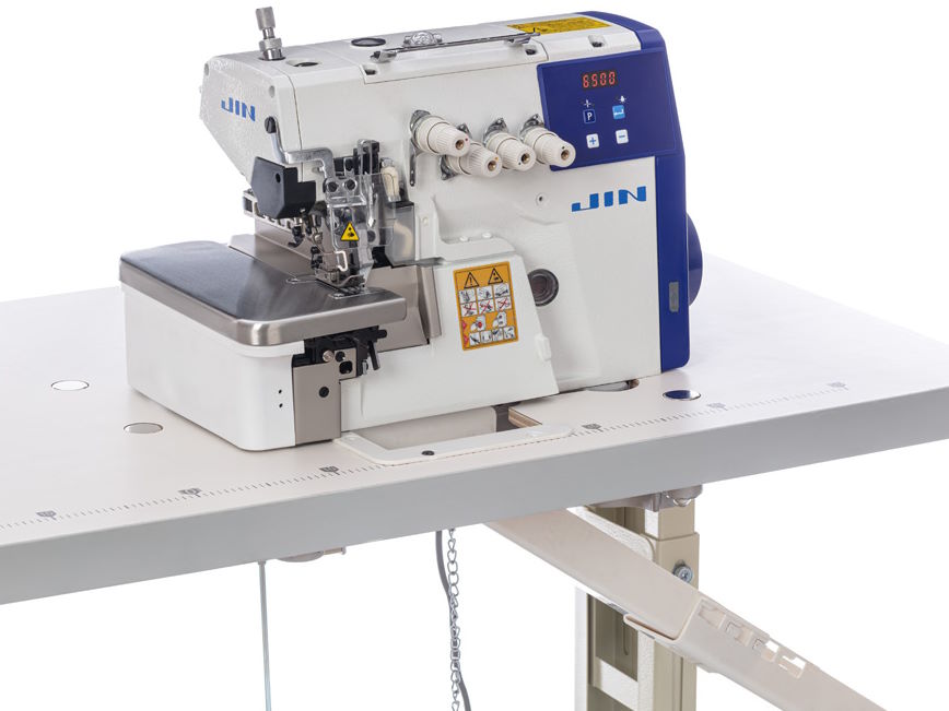 Máy vắt sổ 2 kim 5 chỉ JIN M1-534NS mô tơ liền trục