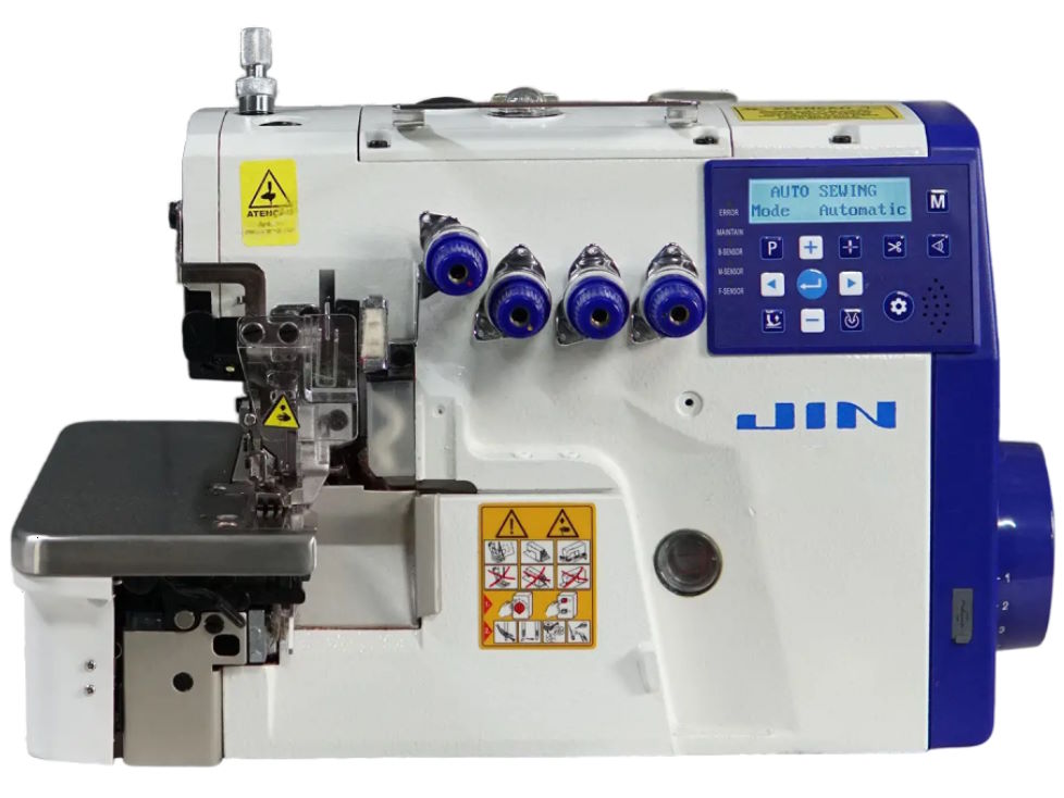 Máy vắt sổ 2 kim 5 chỉ JIN M1-534NS mô tơ liền trục