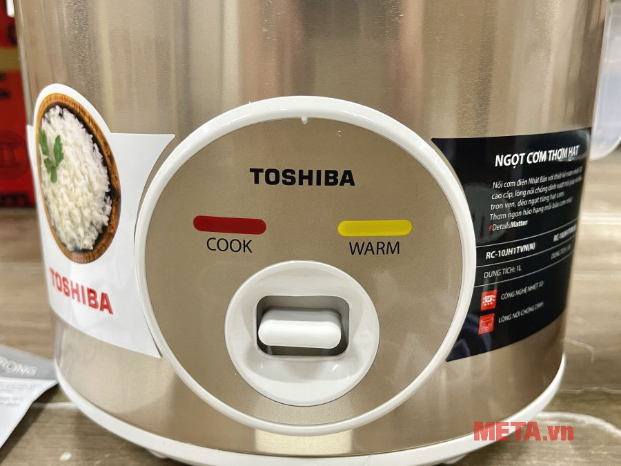 Nồi cơm điện Toshiba 1 lít RC-10JH1TVN(N)