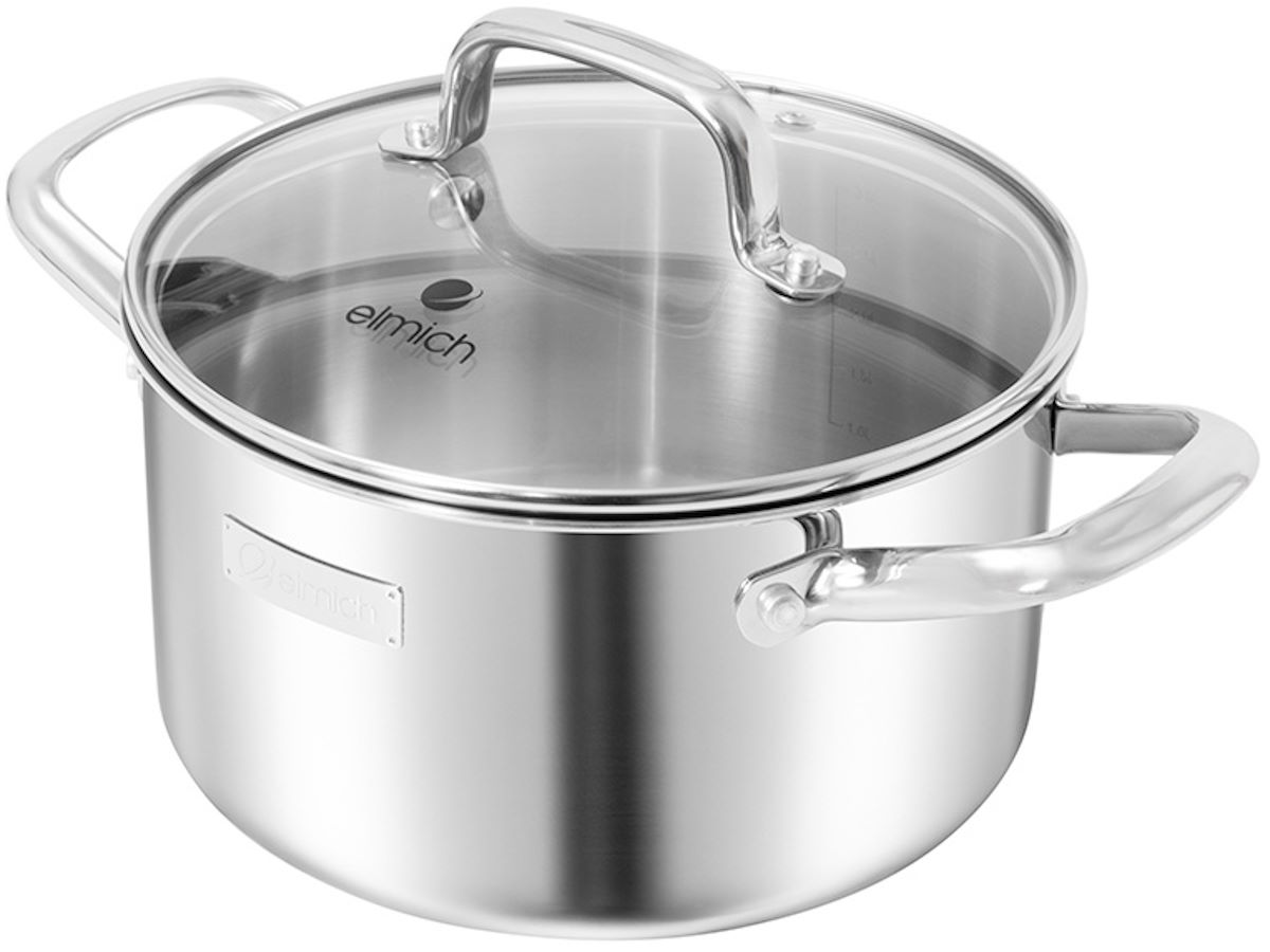 Nồi inox liền khối Elmich Trimax Napoli EL2538IN28