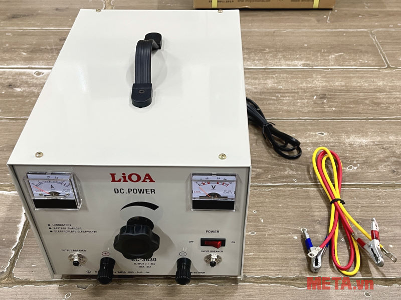 Hình ảnh thực tế Máy nạp ắc quy LiOA BC3630 Máy nạp ắc quy LiOA BC3630