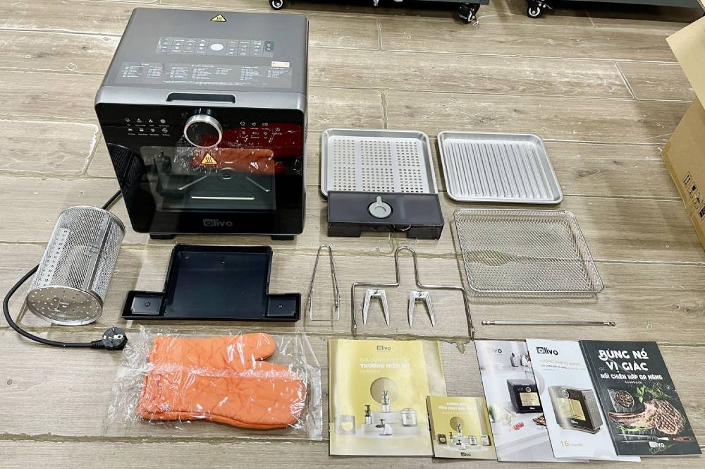 Nồi chiên hơi nước Olivo SF16 Pro