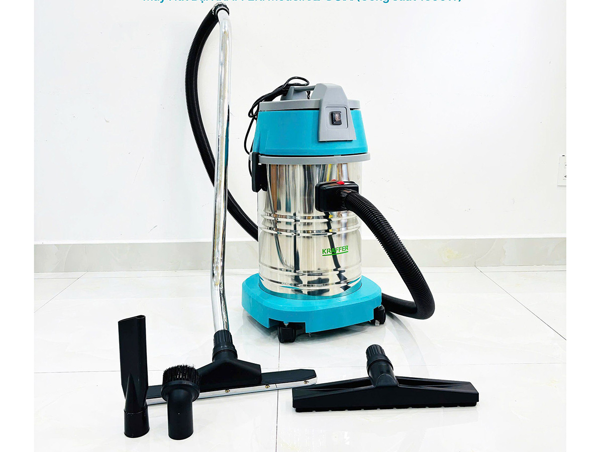 Máy hút bụi công nghiệp Kraffer KF30A (1.500W)