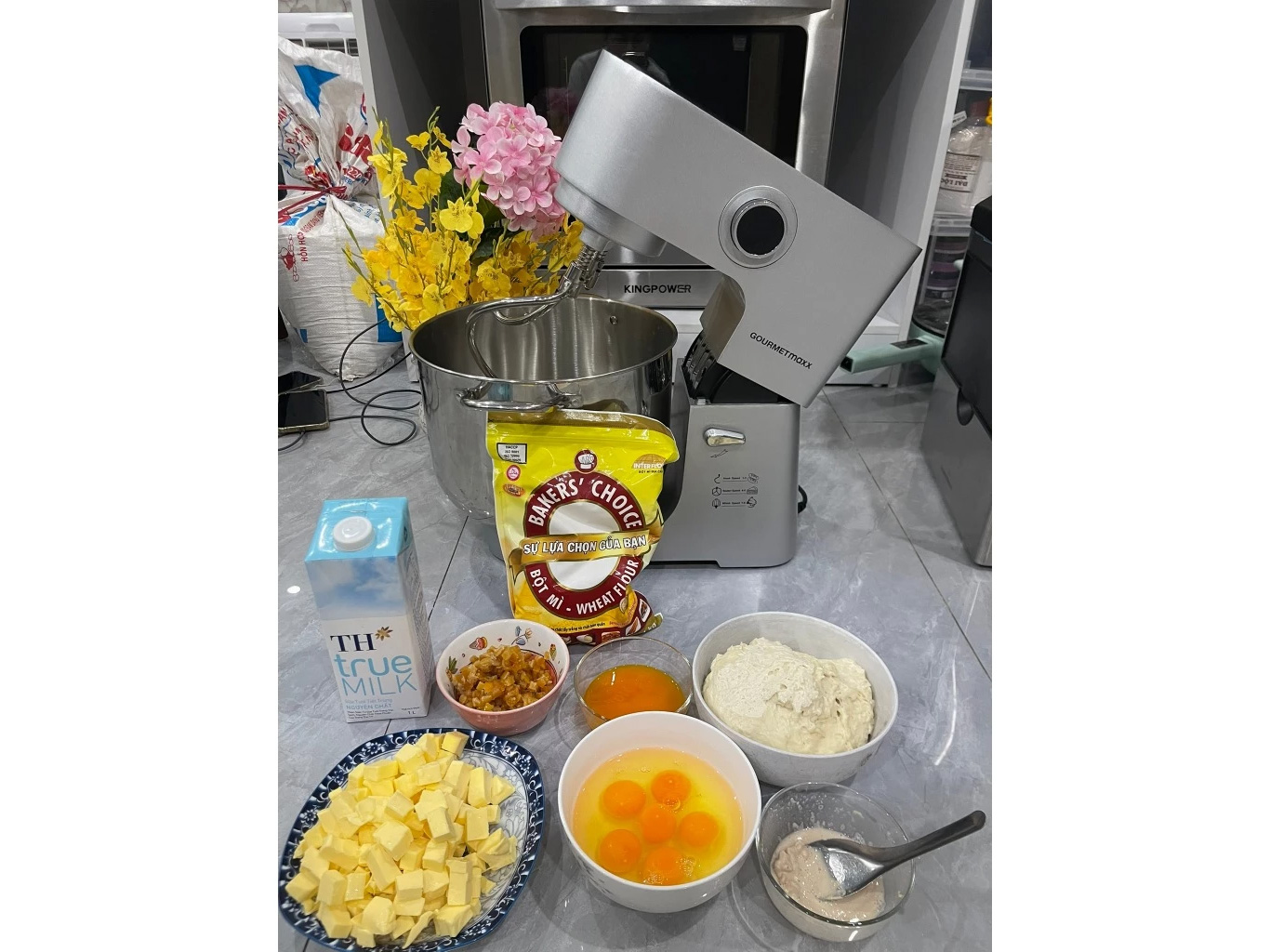Máy trộn bột Gourmetmaxx GMSM-16LPRO (16 lít, 2.500W)
