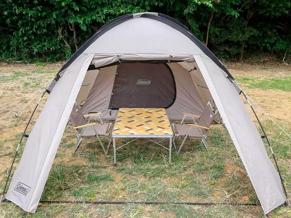Lều 2 - 3 người Coleman 2 phòng Roomy Front 2-Room Greige 2218351