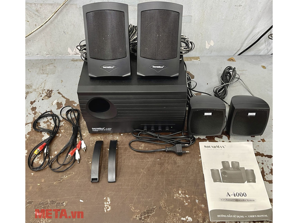 Loa SoundMax A4000 4.1