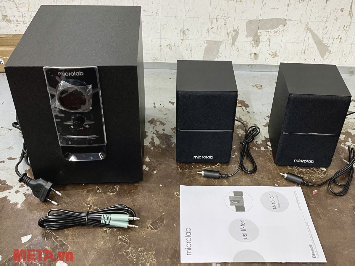 Loa vi tính Bluetooth Microlab M-106BT 2.1 Loa Microlab M-106BT