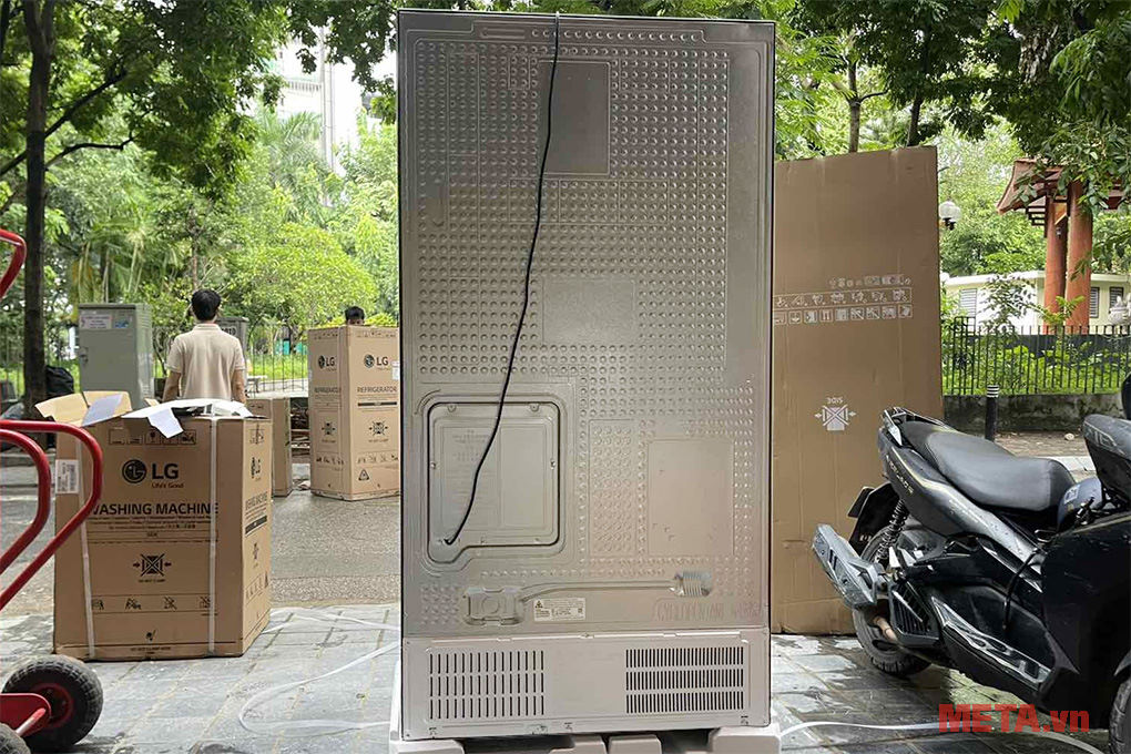 Tủ lạnh Samsung Inverter 655 lít Side By Side RS70F65Q3TSV