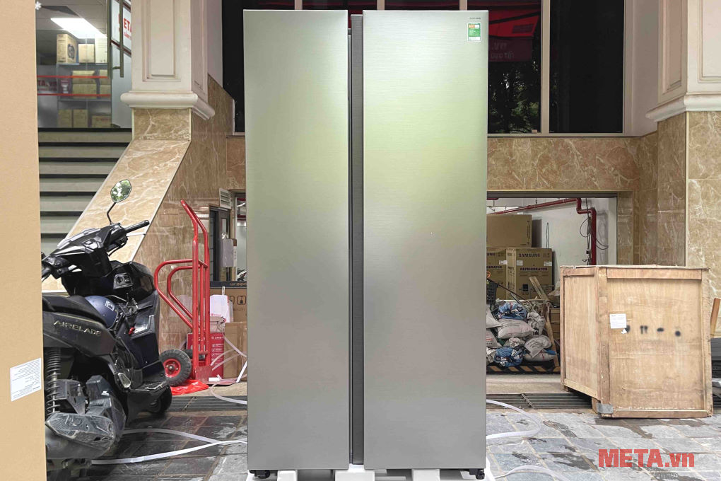 Tủ lạnh Samsung Inverter 655 lít Side By Side RS70F65Q3TSV