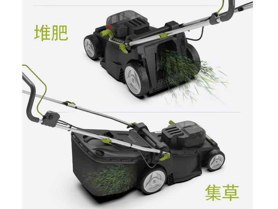 Xe cắt cỏ dùng pin 20Vx2 Worx WD737.9 (Chưa pin, sạc)