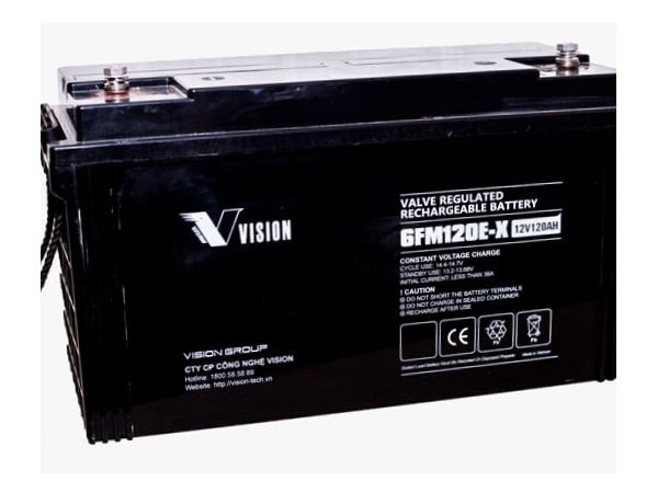 Ắc quy Vision 6FM120E-X (12V - 120Ah)
