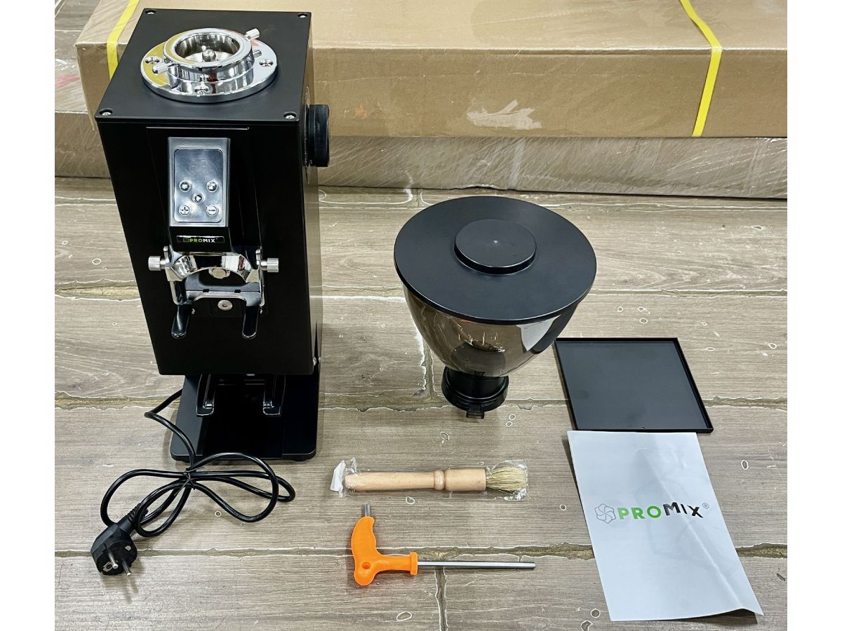 Máy xay cafe tích hợp nén Promix PM-900 Plus