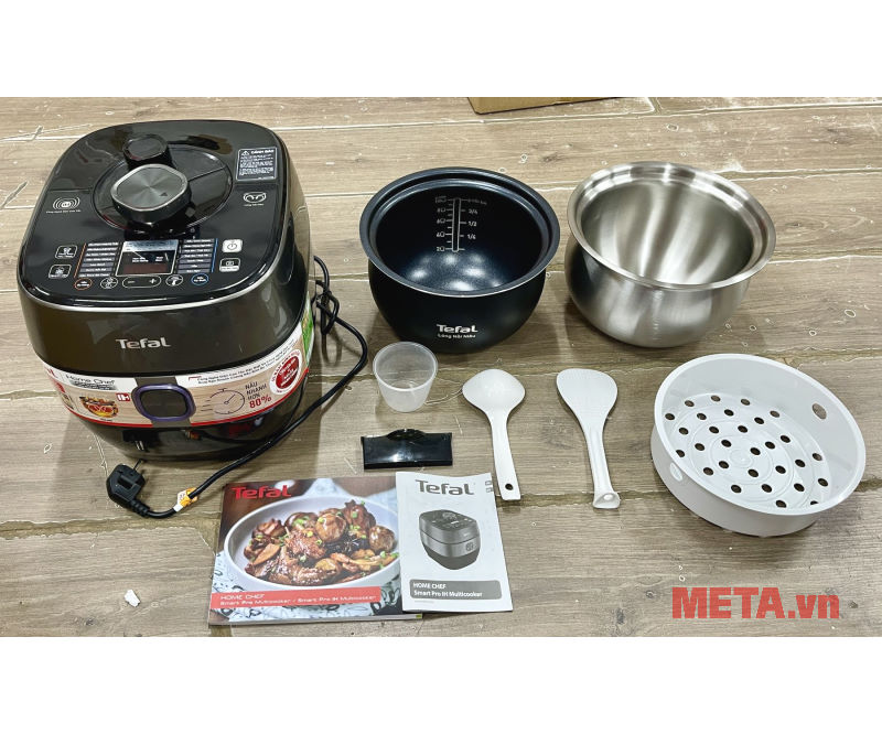 Nồi áp suất Tefal EPC Smart Pro IH Multicooker CY638868