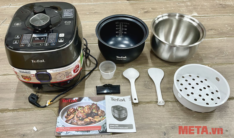 Nồi áp suất Tefal EPC Smart Pro IH Multicooker CY638868