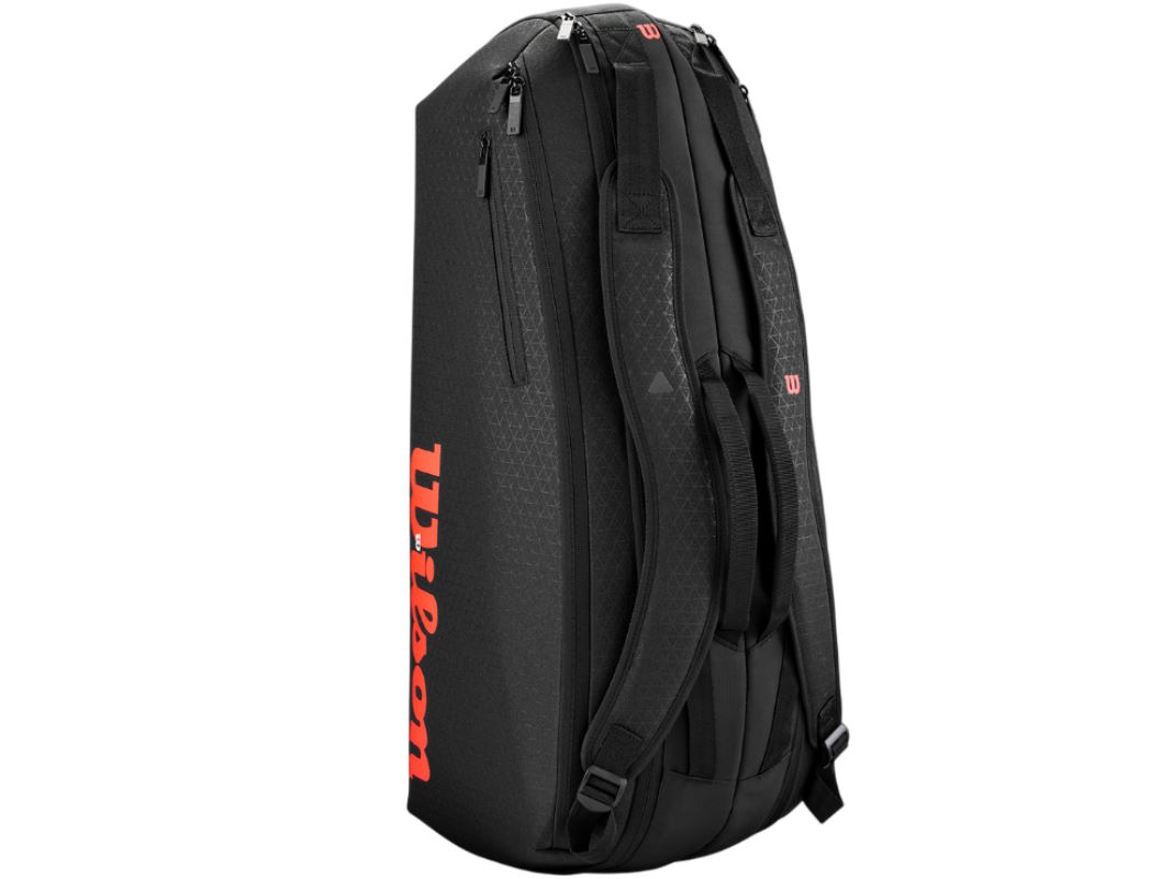 Túi đựng vợt Tennis Wilson Clash V3 Super Tour 6PK Black WR8038101001