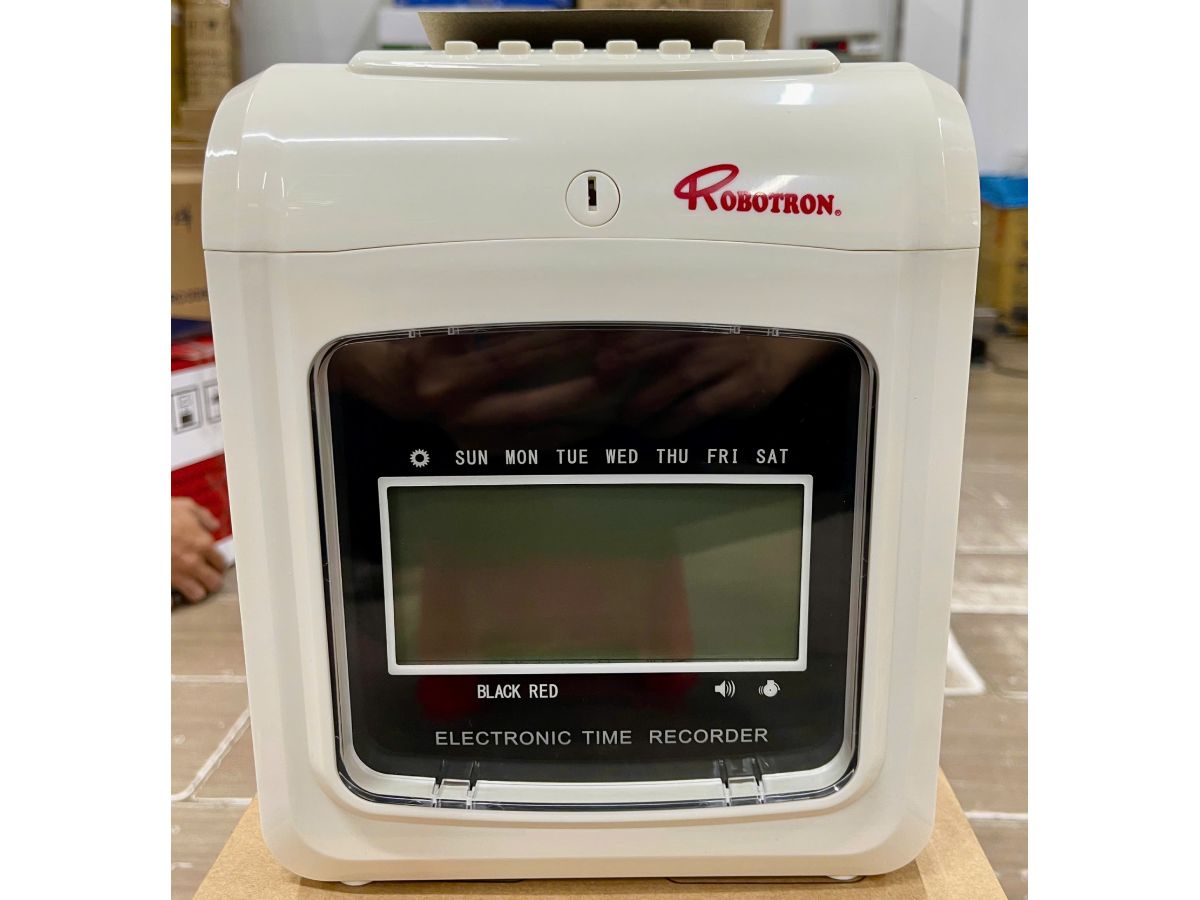 Máy chấm công thẻ giấy Robotron RT90D dùng cho văn phòng Robotron RT90D
