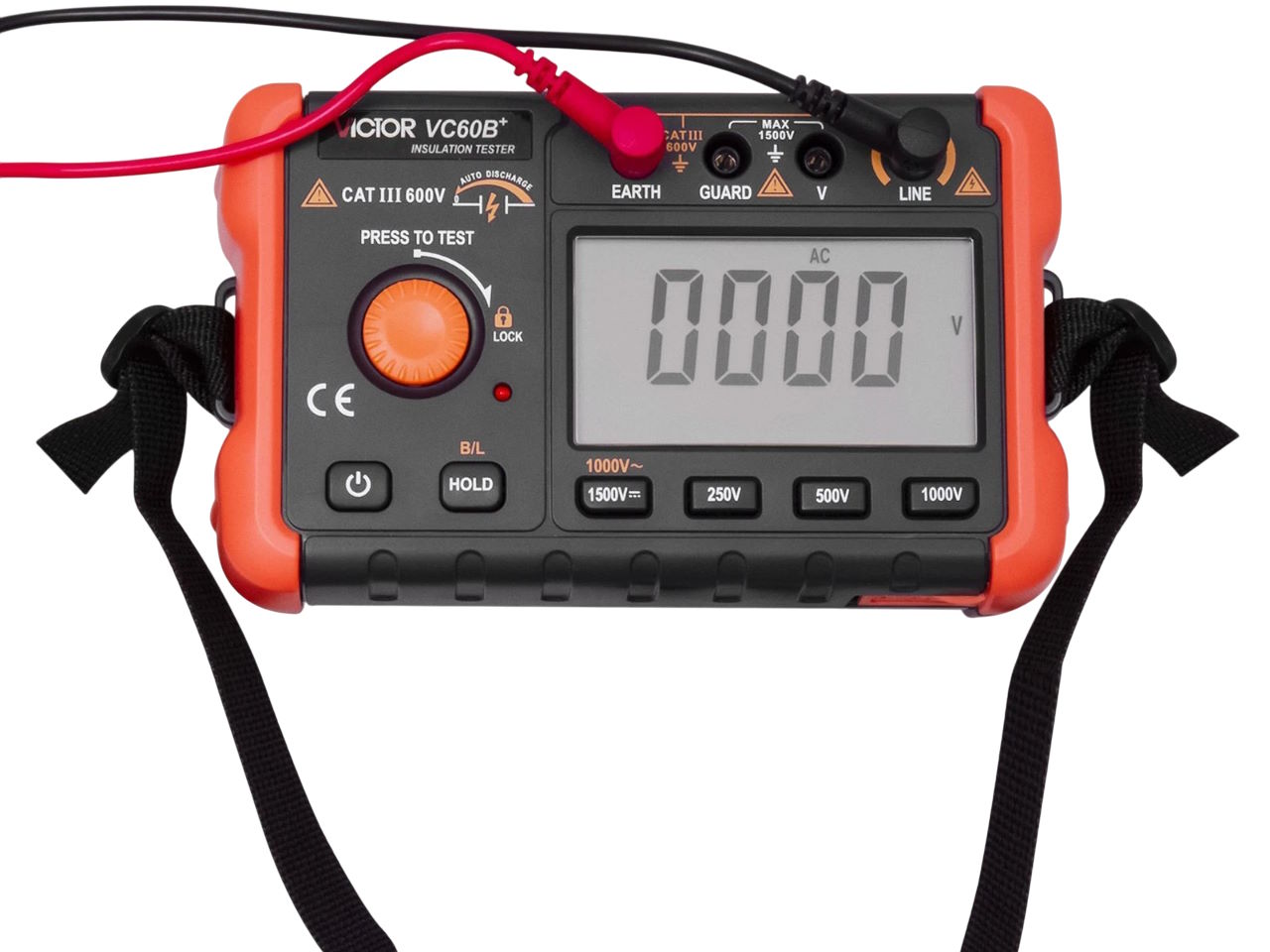 Máy đo điện trở cách điện Victor VC60B+ (500V/ 0.6MΩ~1999MΩ)