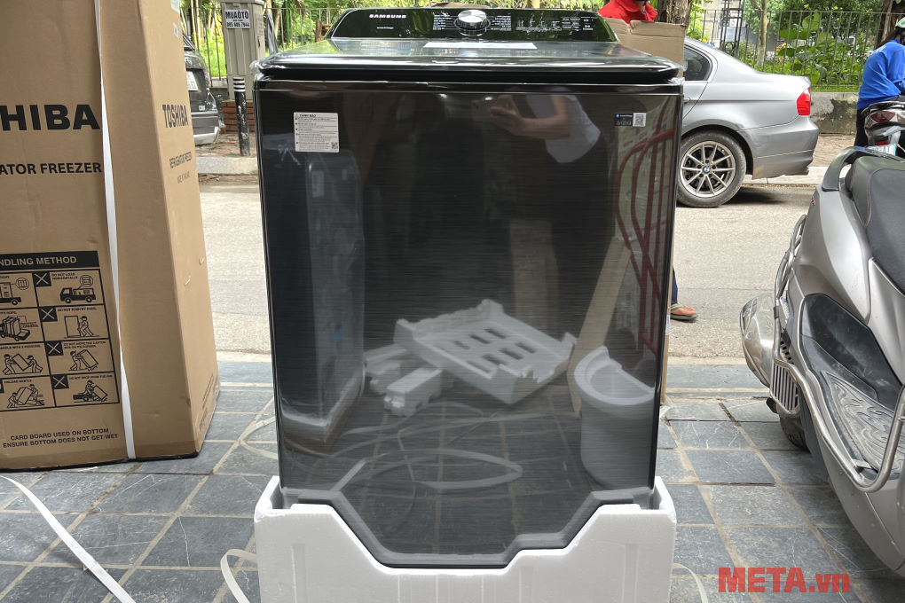 Hình ảnh thực tế Máy giặt WA23A8377GV/SV